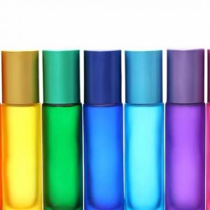 Custom Color Matte Frosted 10ml Roller Glass Roll on Bottle